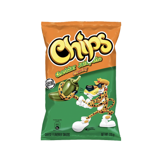 Chips Cheddar Jalapeño 226,8g