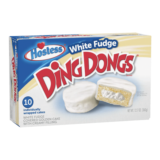 Hostess Ding Dongs White Fudge 360g