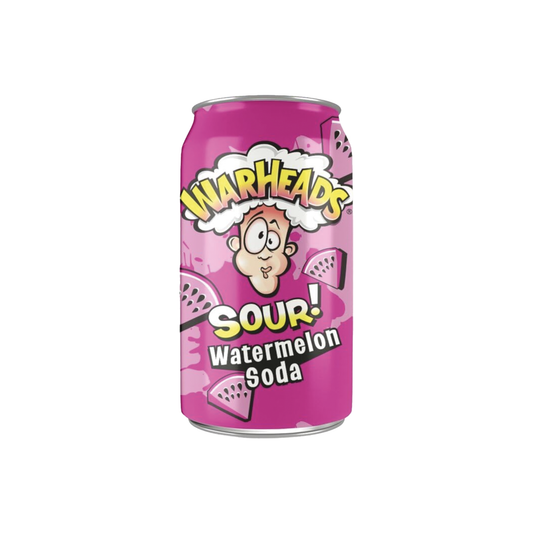 Warheads Sour Watermelon Soda 355ml