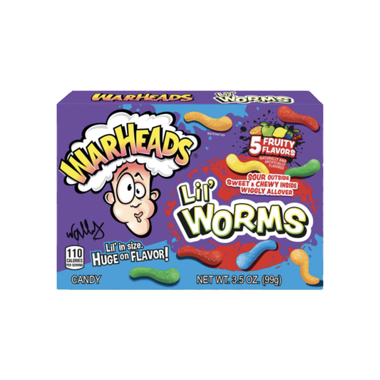 Warheads Lil Worms 113g